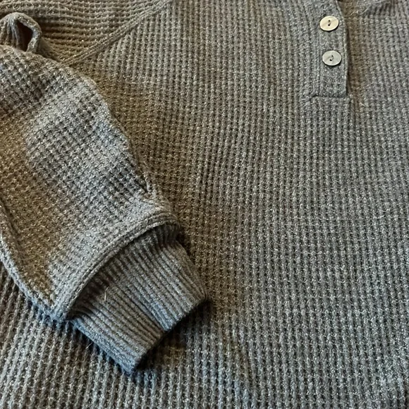 Green Thermal Henley - Picture 4 of 4